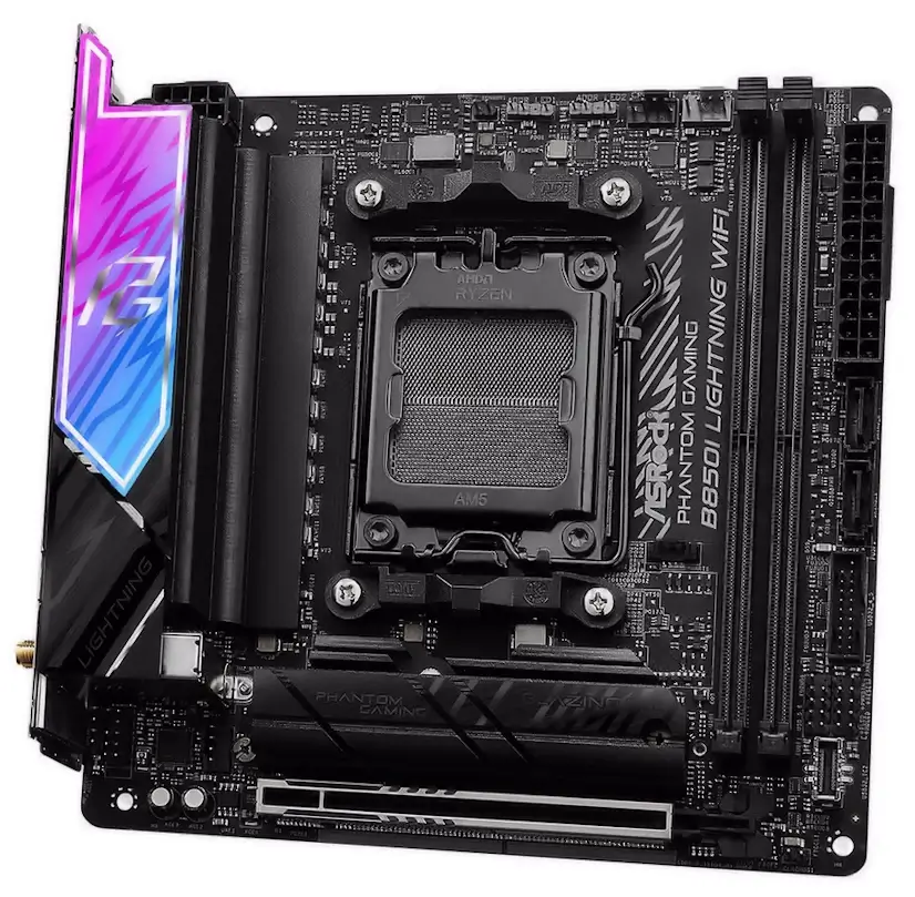 Montaje Placa Base ASRock B850I Lightning WIFI Vallecas Vallecas PC - Montaje Placa Base ASRock B850I Lightning WIFI Vallecas