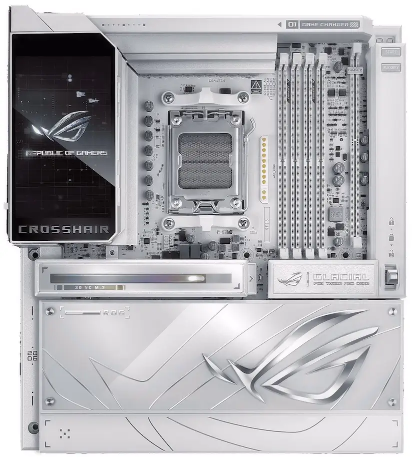 Montaje Placa Base ASUS ROG CROSSHAIR X870E GLACIAL Vallecas Vallecas PC - Montaje Placa Base ASUS ROG CROSSHAIR X870E GLACIAL Vallecas